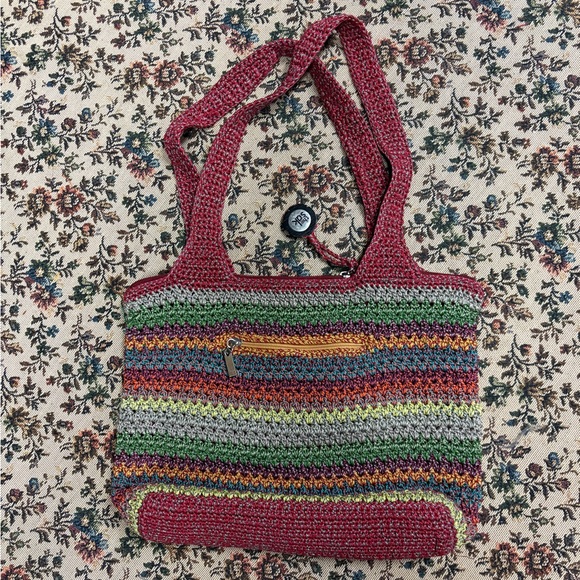 The Sak Multicolor Crochet Tote Bag - Picture 1 of 3